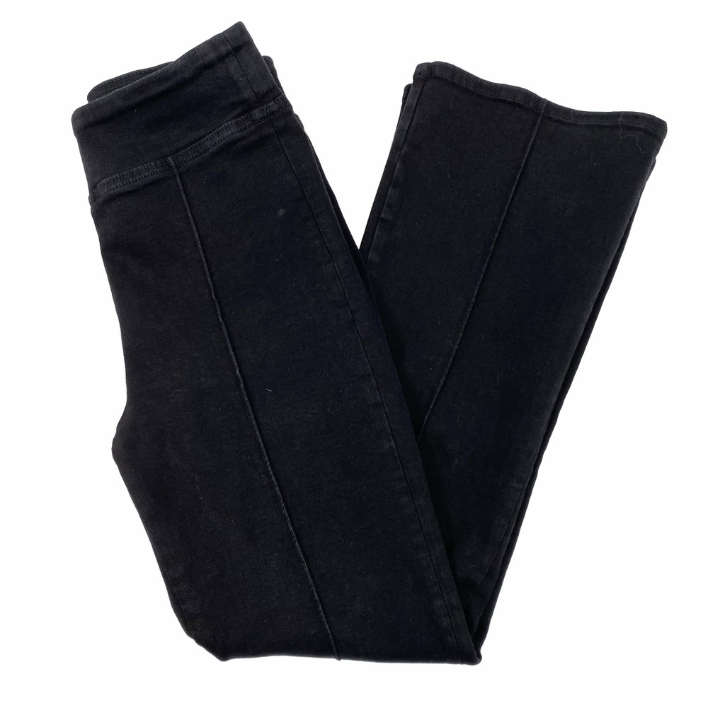 Frame Black JetSet Crop Mini Boot Stretch Jeans | Size 27 Regular